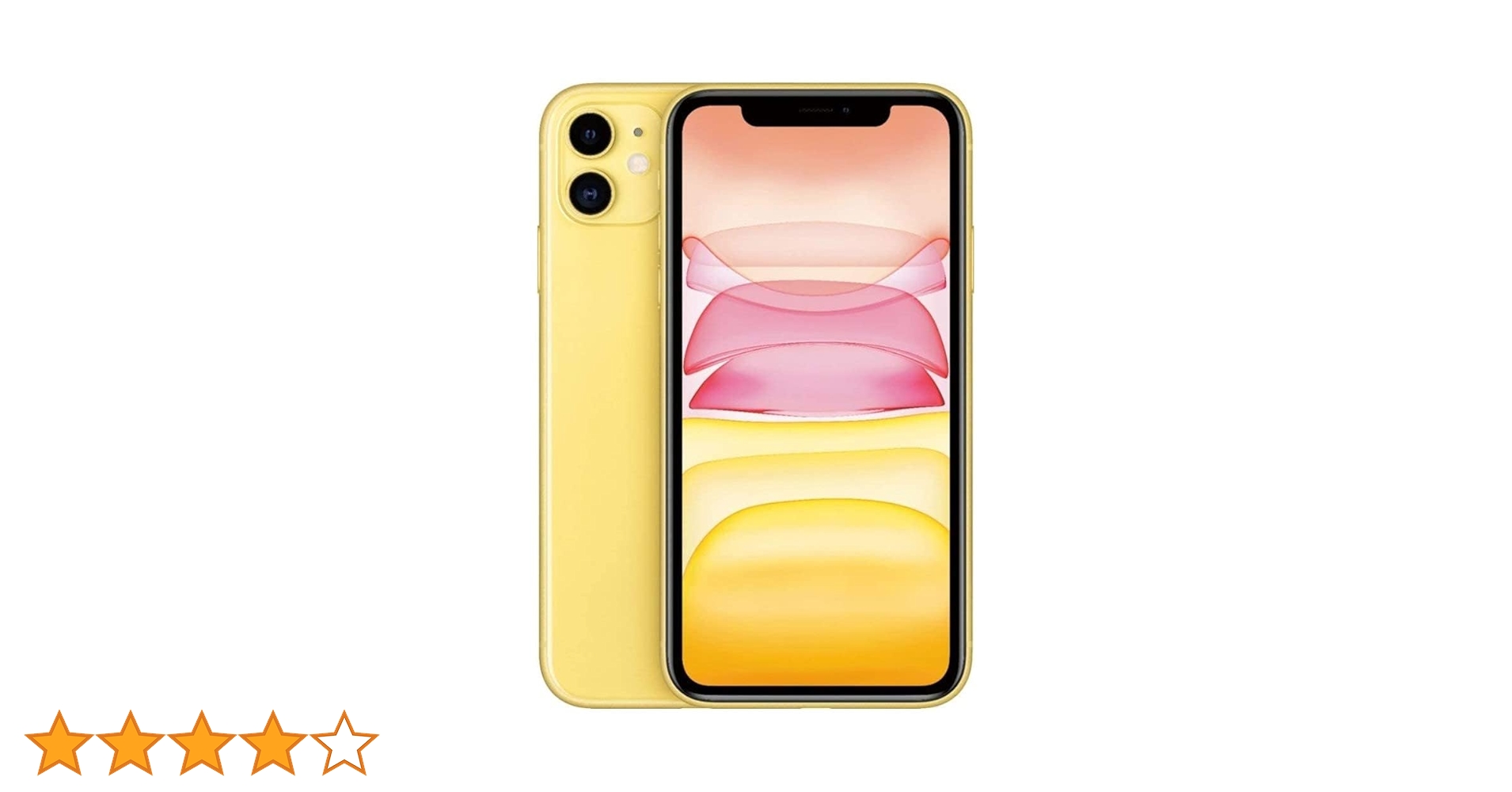 iPhone11 64GB イエロー　SIMフリー Apple iPhone 11, 64GB, Yellow - Fully Unlocked (Renewed